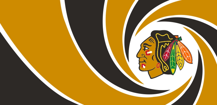 007 Chicago Blackhawks logo vinyl decal